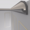 Profil für indirekte Beleuchtung - OL-16 Grau, 12 Meter